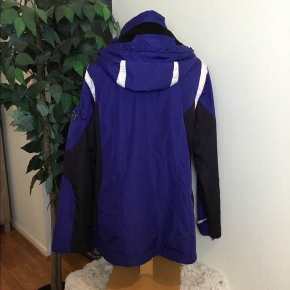 St Johns Bay active winter coat L blue black white - Picture 14 of 16